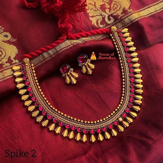 Traditional South Indian Necklace Designs