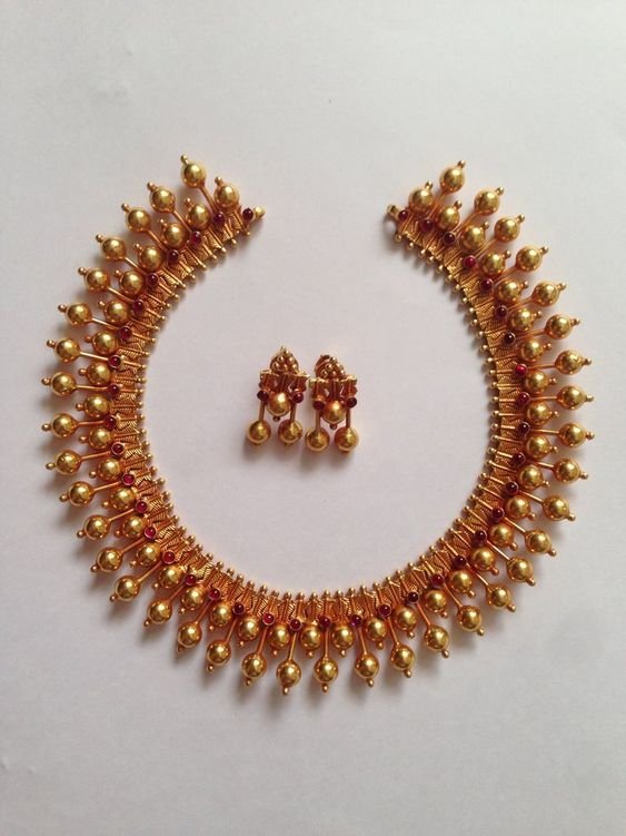 Traditional South Indian Necklace Designs