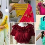 Trendy Saree Blouse Neck Designs