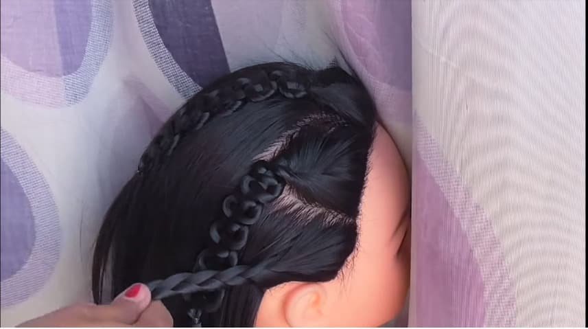 Easy and Stylish Party Wear Hairstyle