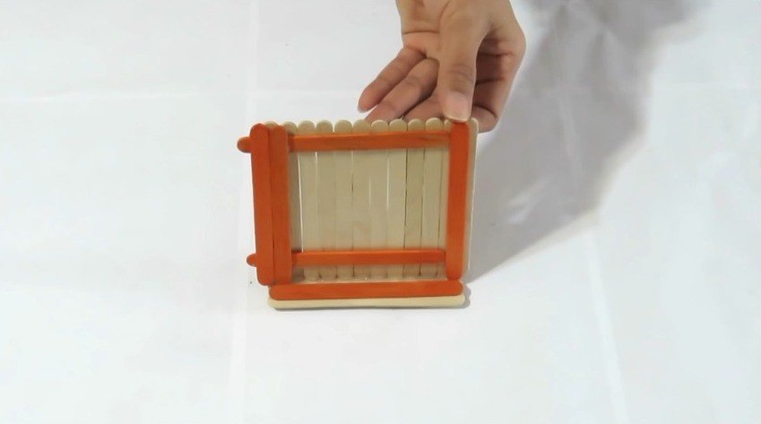 Popsicle Sticks Picture Frames