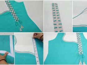 Stylish Neck Design Cutting and Stitching