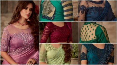 net fabric material for blouse