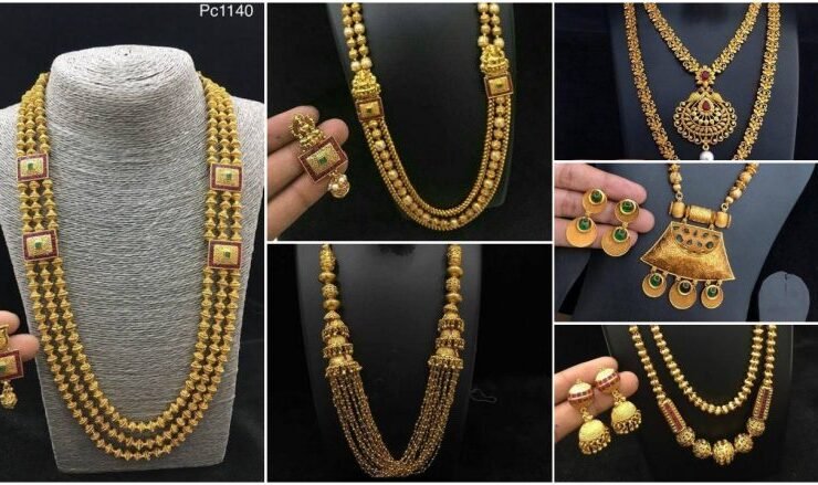 Gold Necklace Designs in 30 Grams
