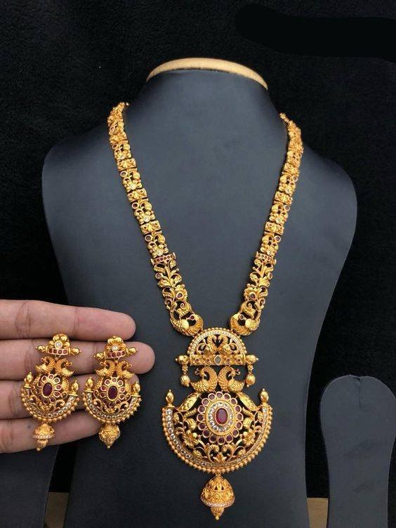 Gold Necklace Designs in 30 Grams Get Easy Art and Craft
