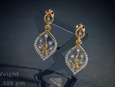 Traditional Gold Earring Designs for Women