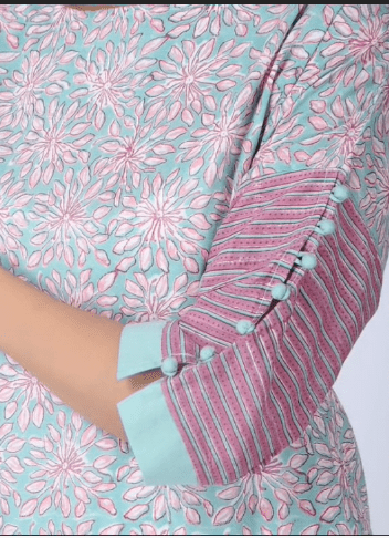 Trendy Kurti Sleeve Designs