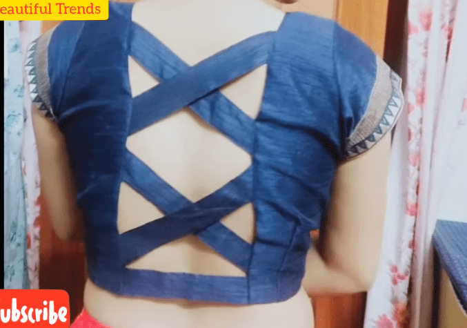 Back Neck Designs for Silk Sarees