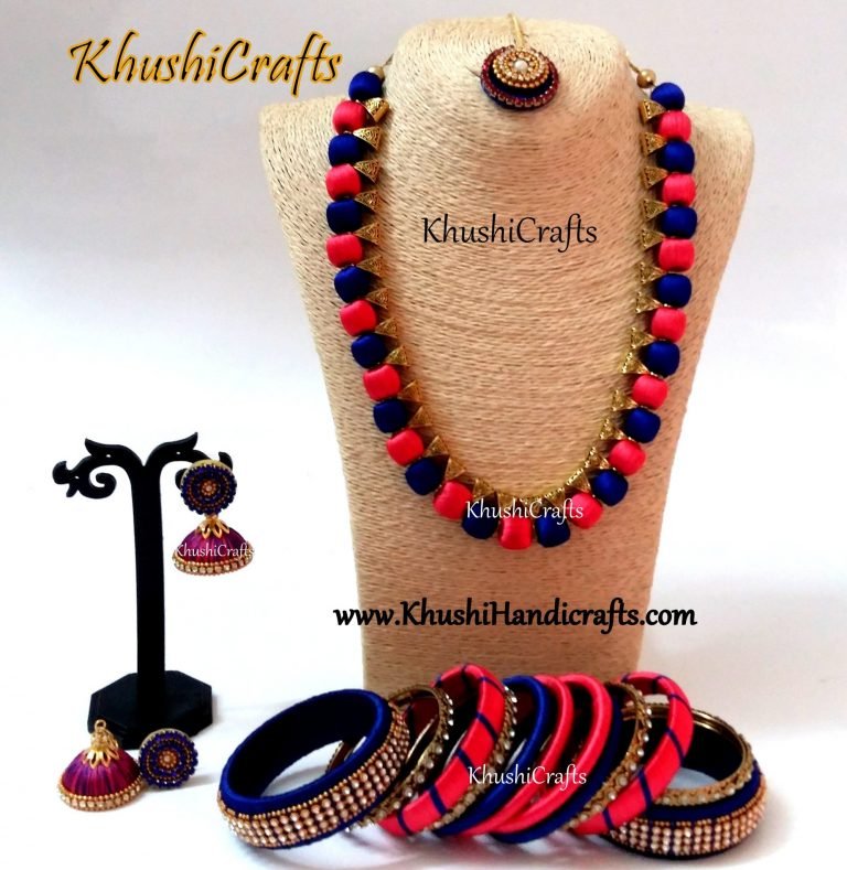 Silk Thread Jewellery Design