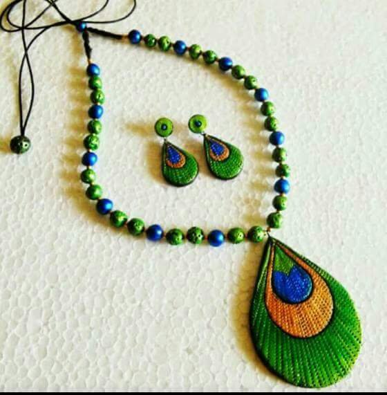 Silk Thread Jewellery Design