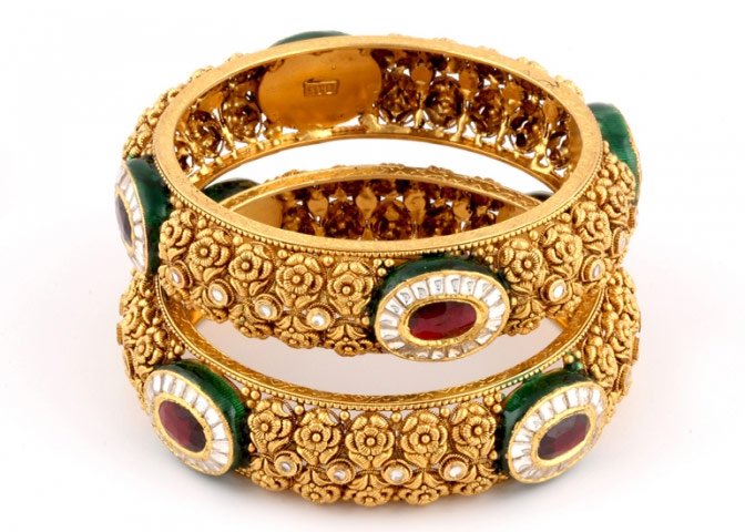 South Indian Traditional Bangle Designs