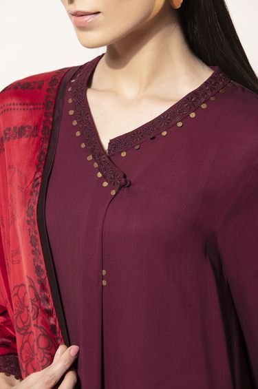 trendy kurti neck stylish design 