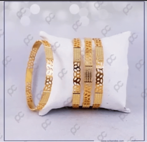 Exclusive gold bangles designs 5