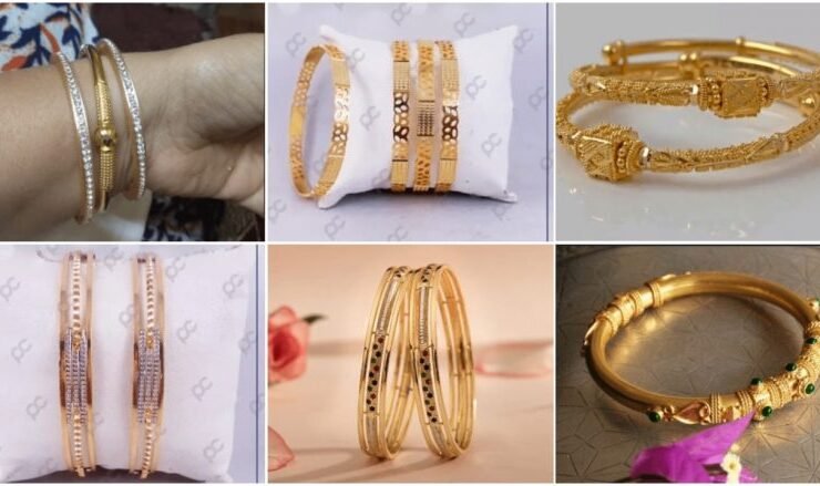 Exclusive gold bangles designs