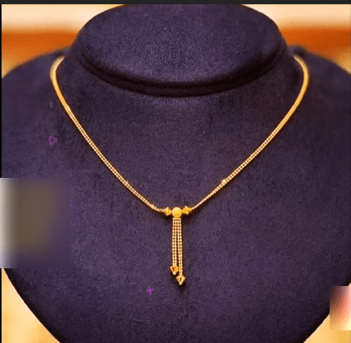 Latest daily wear gold chain designs 10