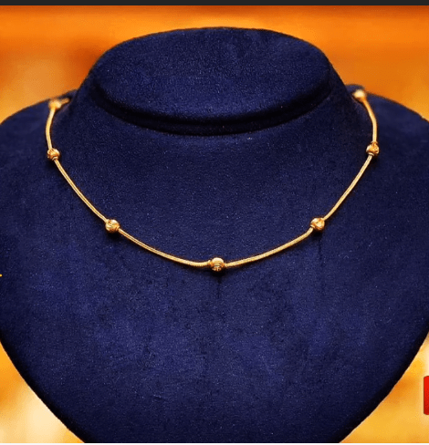 Latest daily wear gold chain designs 11