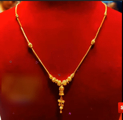 Latest daily wear gold chain designs 15