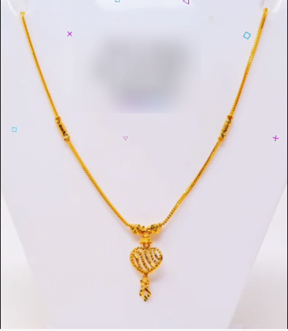 Latest daily wear gold chain designs 22