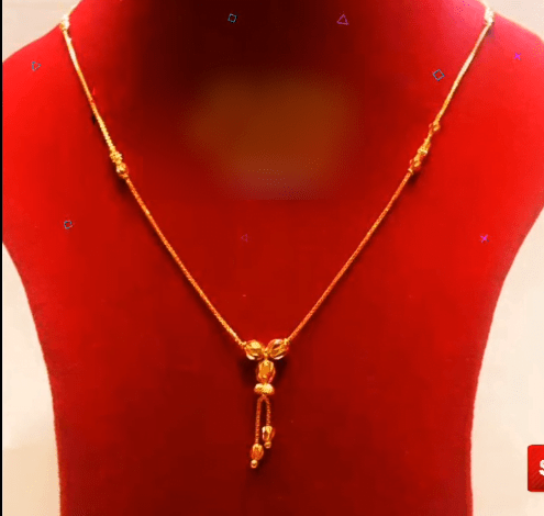 Latest daily wear gold chain designs 23