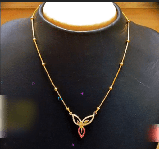 Latest daily wear gold chain designs 9