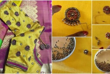 Most beautiful designer buti for blouse