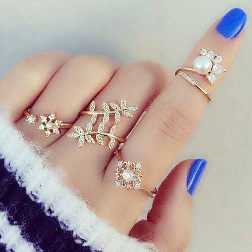 New gold ring designs for girls8