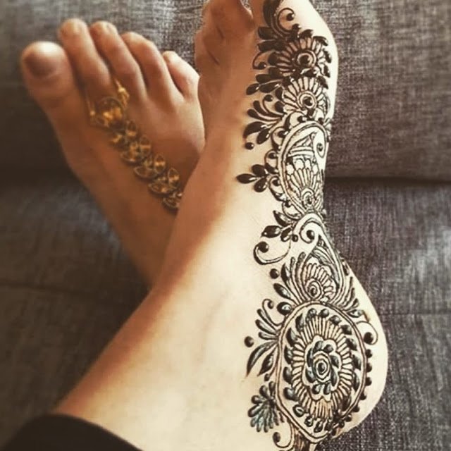 Simple arabic mehndi designs 4