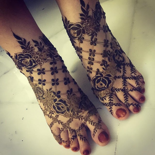 Simple arabic mehndi designs 6