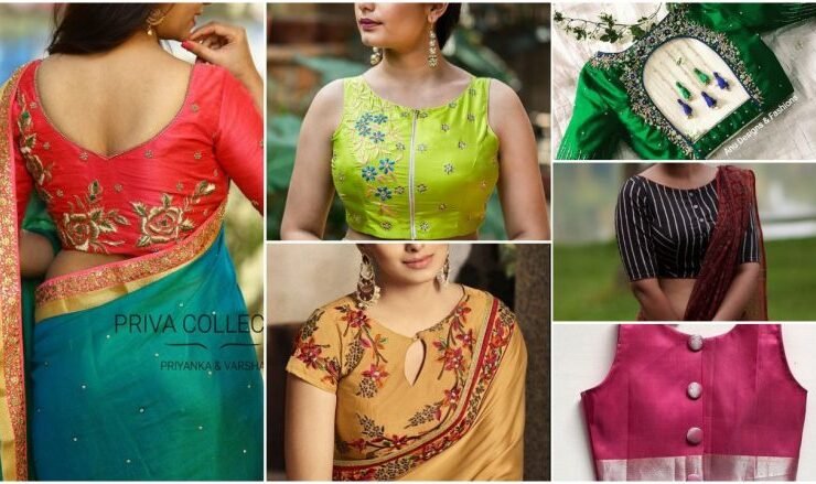 Trendy and stylish blouse designs