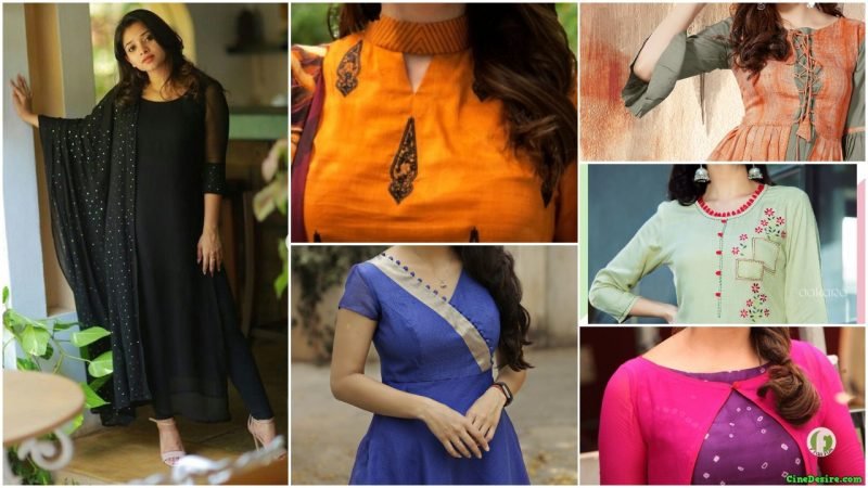 Different Types of Necklines to Try in Your Kurtis