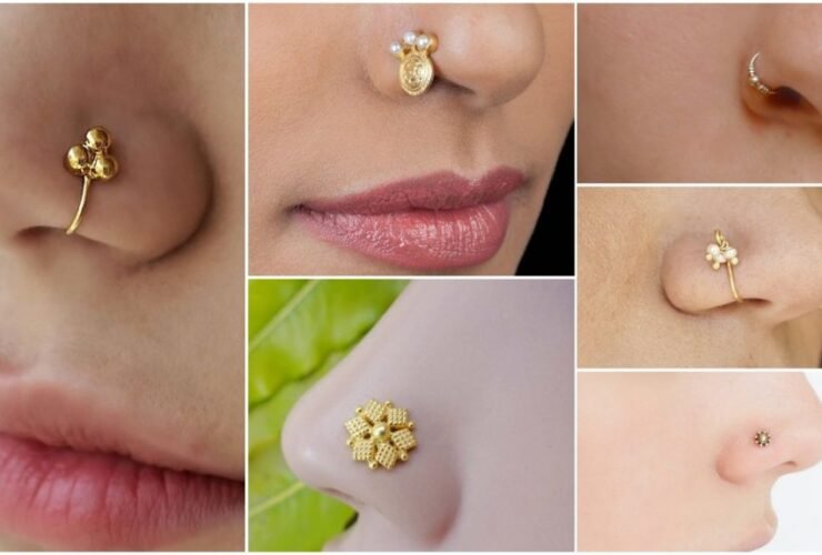 Gold Nose Ring Designs