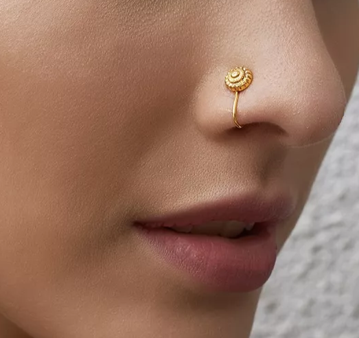 Gold Nose Ring Designs20