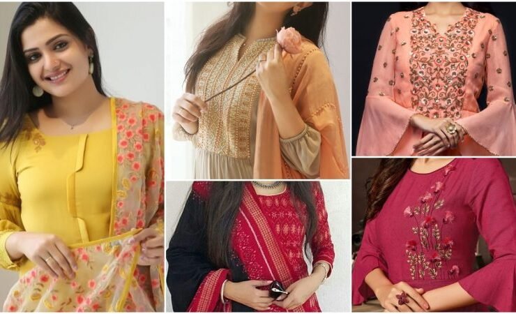 Kurti Neck Designs for a tylish Look