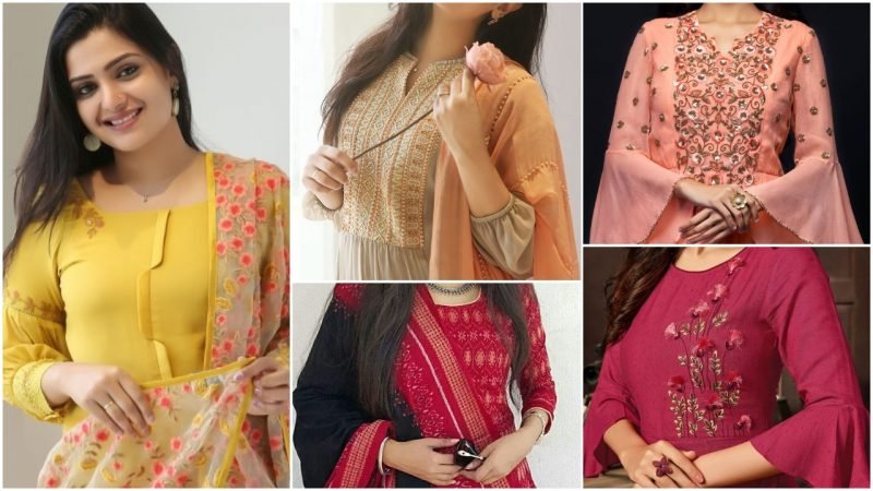 Kurti Neck Designs for a tylish Look