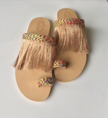 Latest Boho Sandals with Pompom10