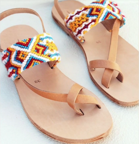 Latest Boho Sandals with Pompom18