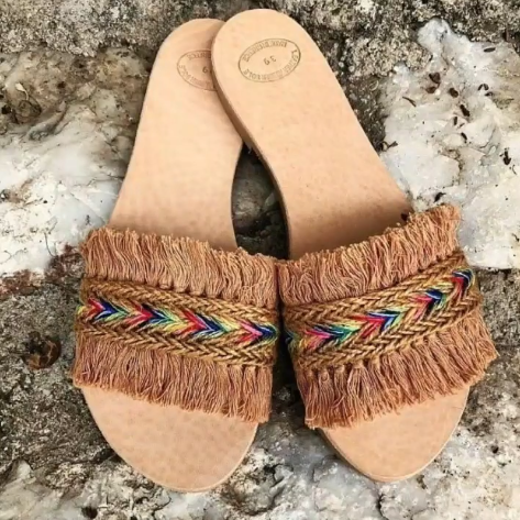 Latest Boho Sandals with Pompom19