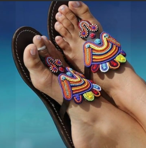 Latest Boho Sandals with Pompom24