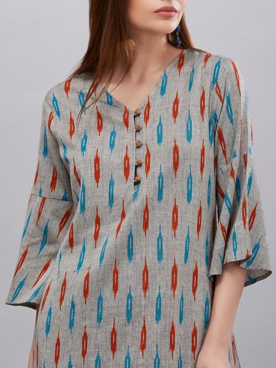 normal cotton kurti design