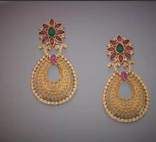 Latest Gold Earrings Designs11