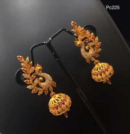 Latest Gold Earrings Designs18