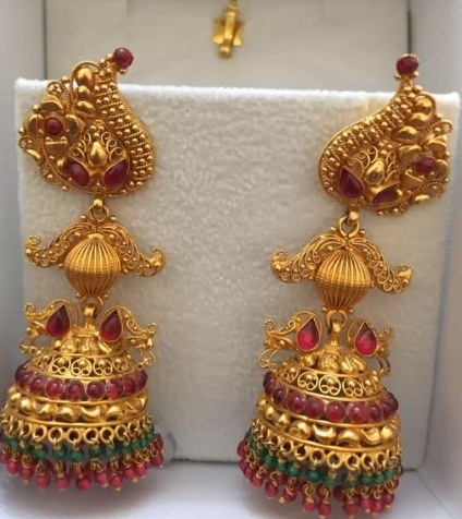 Latest Gold Earrings Designs6