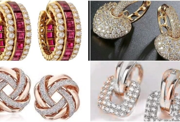 Latest and Classy Gold Hoop Earrings Designs