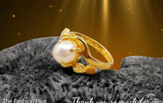 Sea Pearl Gold Ring Design11