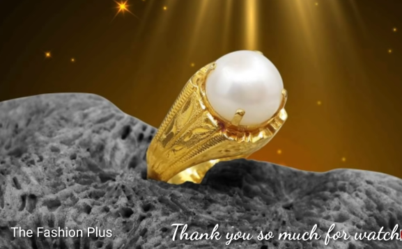 Sea Pearl Gold Ring Design12