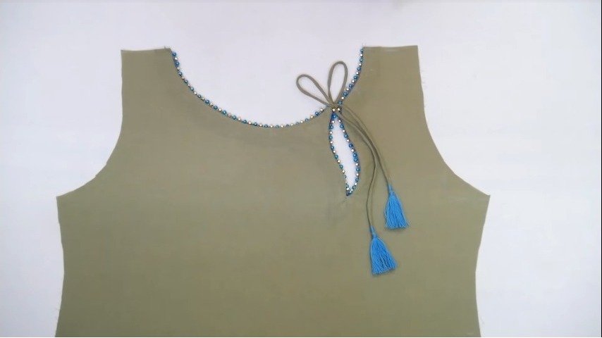 Stylish Neck Design Cutting and Stitching