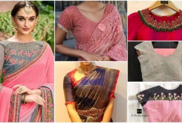 Trendy Saree Blouse Designs