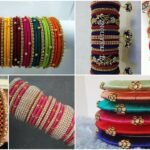 Designer Silk Thread Bangles Designs