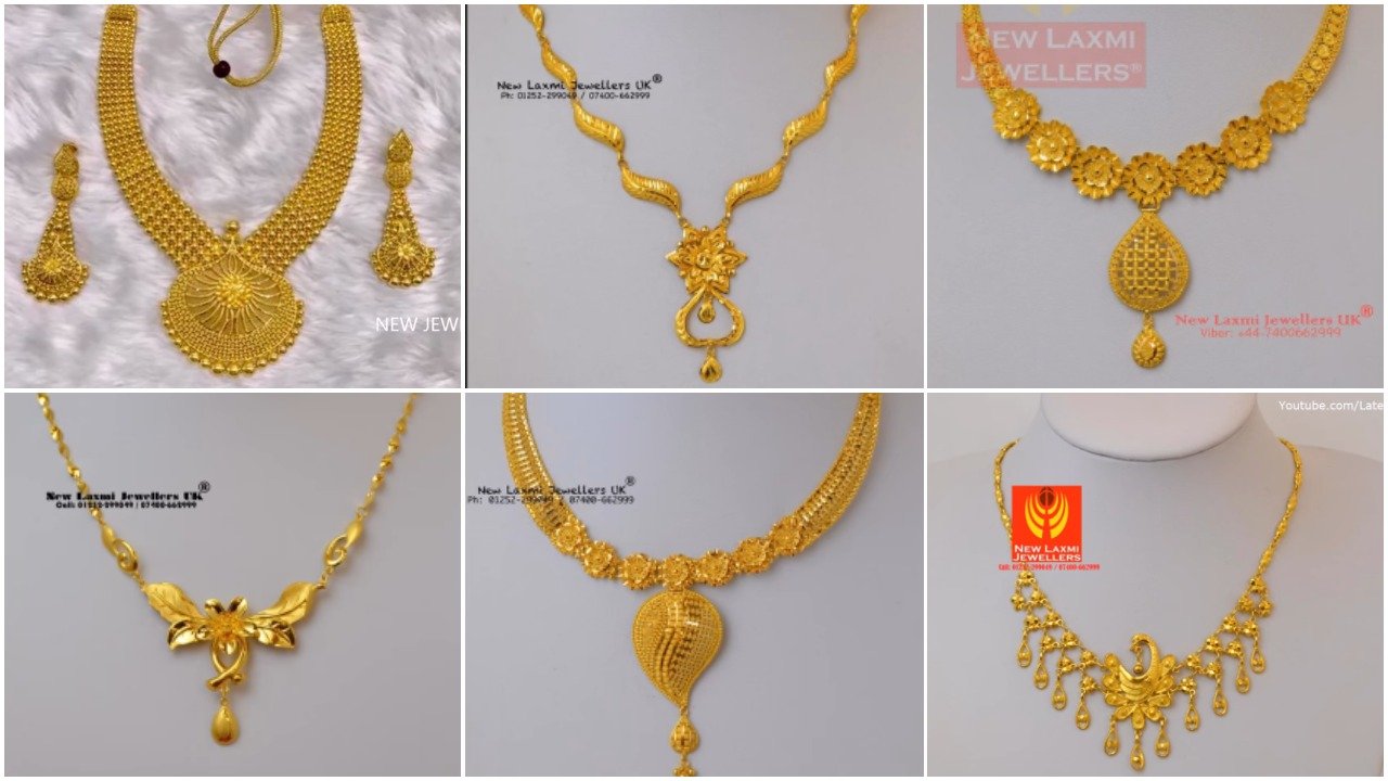 Gold Necklace For Women Under 10 Grams