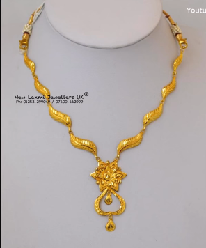 Gold Necklace for Women Under 10 Grams1